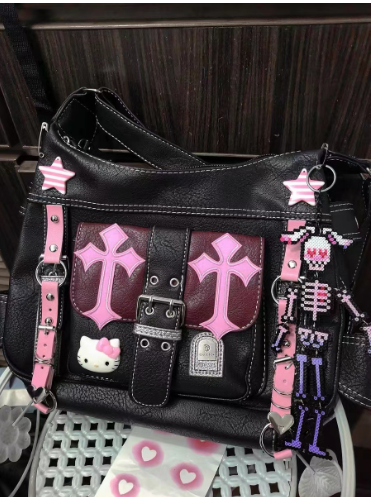 Sanrio Hello Kitty Colorblock Crossbody Bag