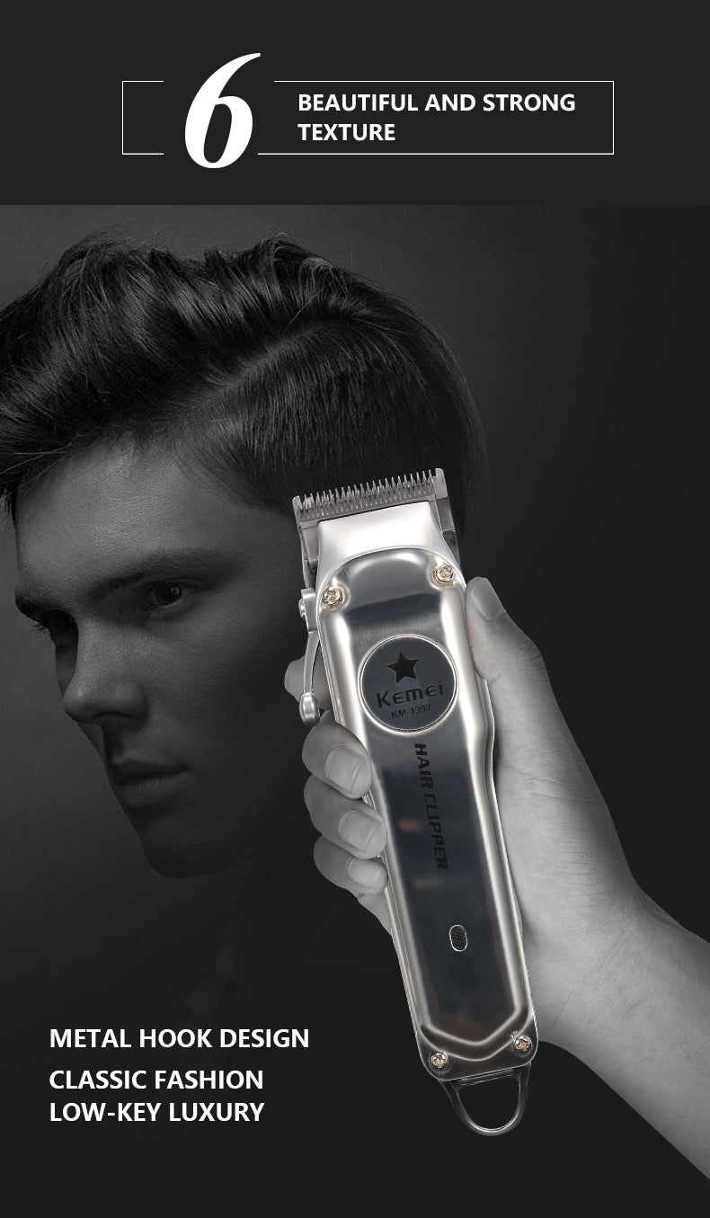 Kemei Rechargeable Hair Clipper for Men