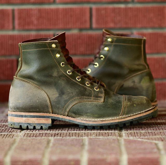 Retro Low Heel Square Toe Casual Men's Boots