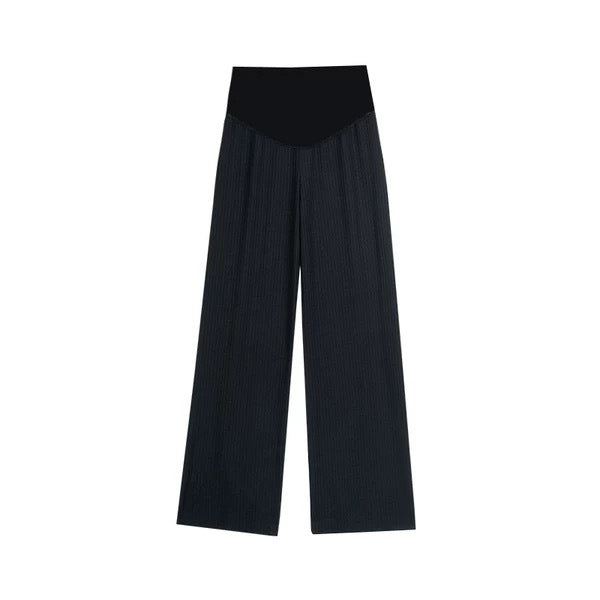 Maternity Wide-Leg Casual Trousers