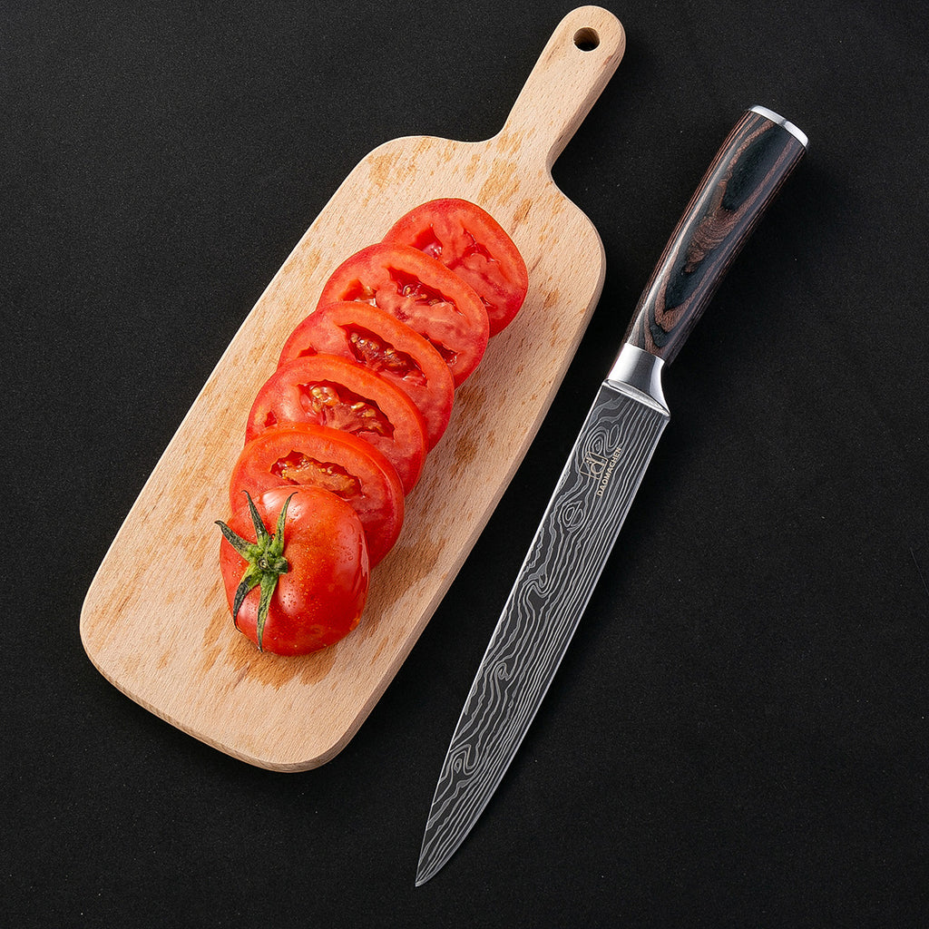 Damascus Steel Kitchen Knife Set