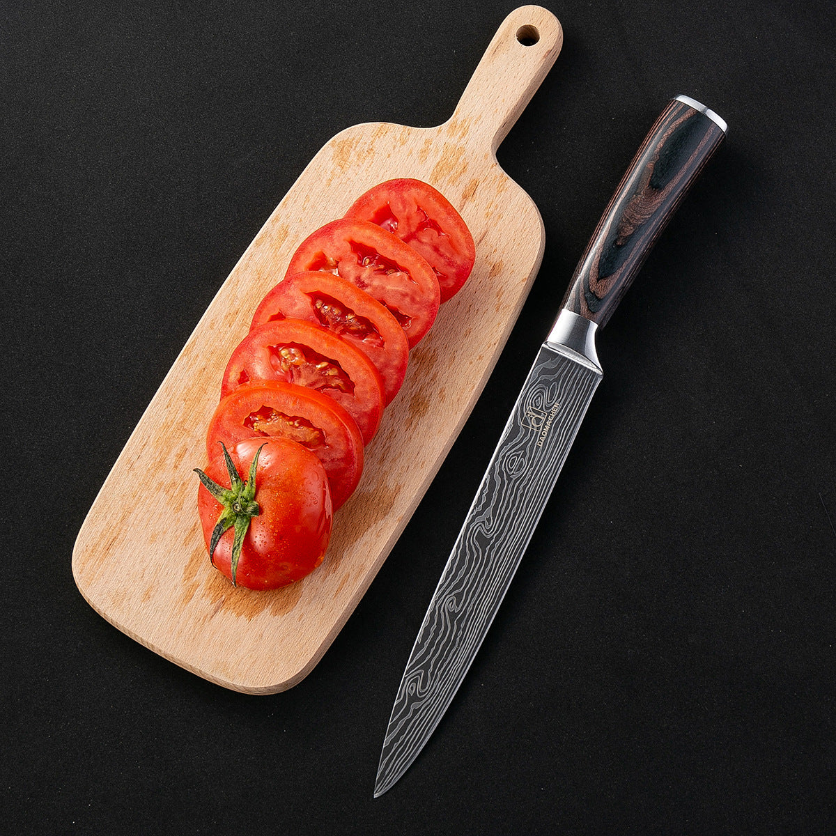 Damascus Steel Kitchen Knife Set