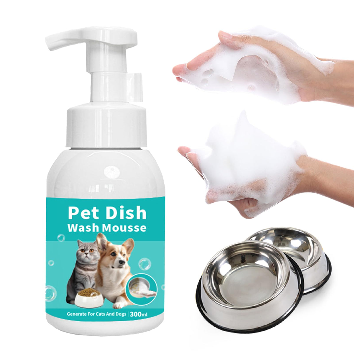 Pet Bowl Cleaning Mousse