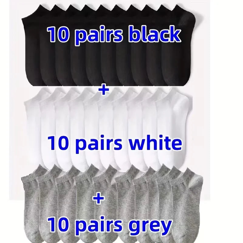 Unisex Ankle Socks Multi-Pack