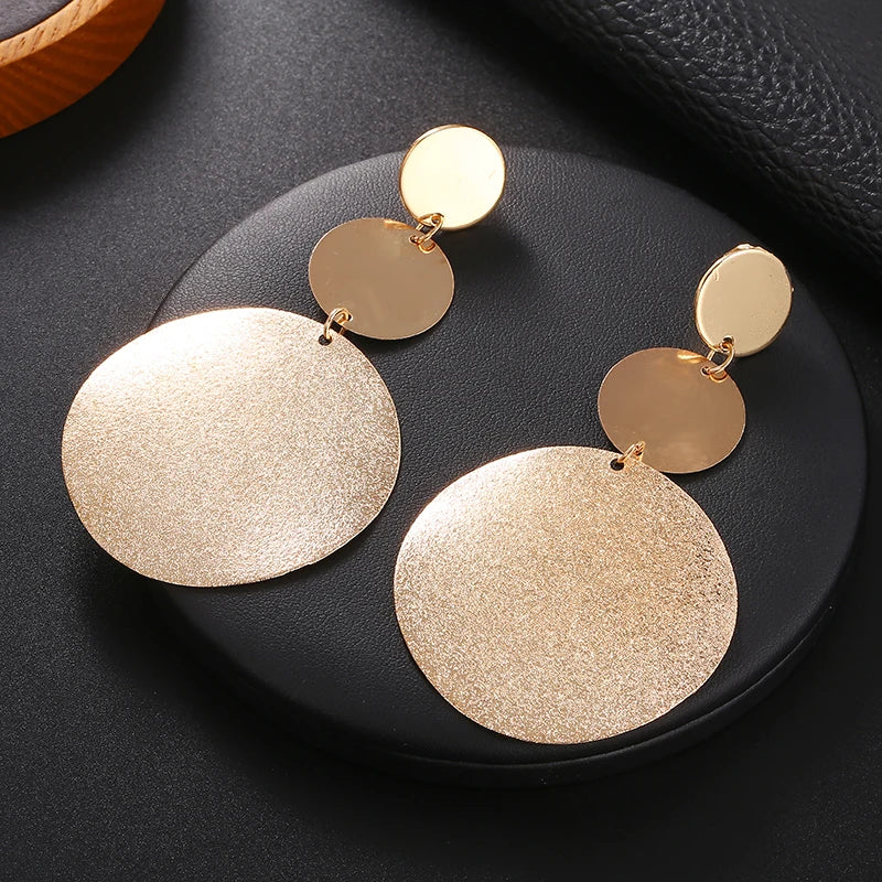 Gold Clip-On Earrings - Non-Pierced