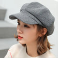 Wool Newsboy Cap