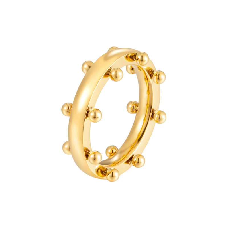 Beaded Band Ring