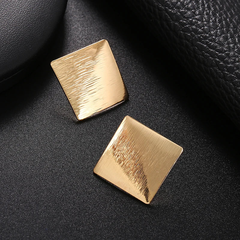 Gold Clip-On Earrings - Non-Pierced