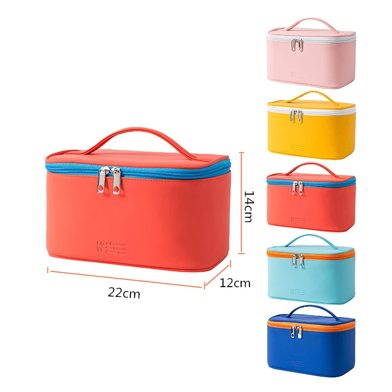 Zippered Makeup Organizer Pouch