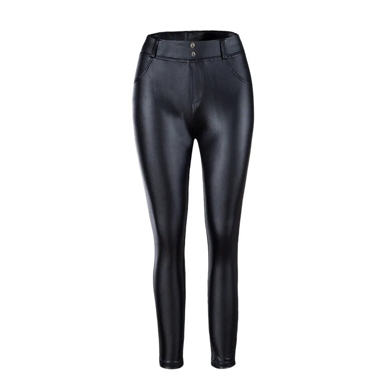 Women's Faux Leather Leggings