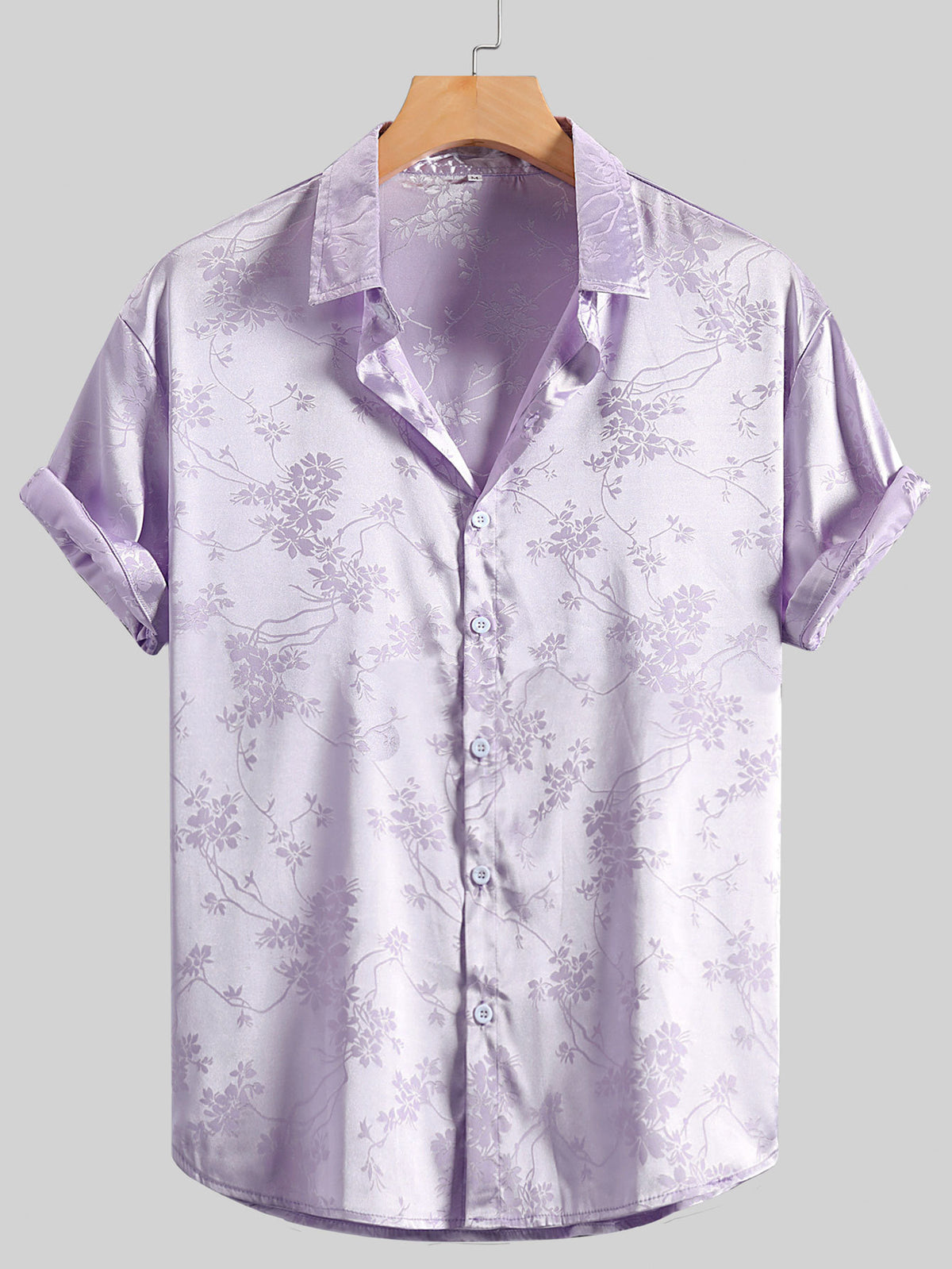 2025 Summer Amazon Men's Embroidered Short Sleeve Shirt