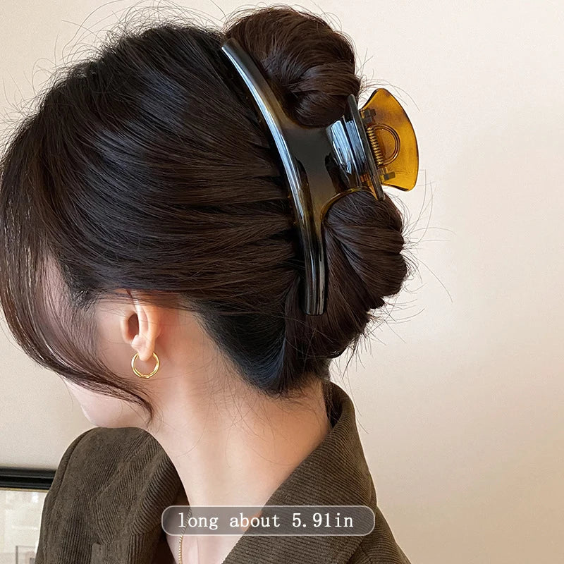 Glossy Large Claw Clip