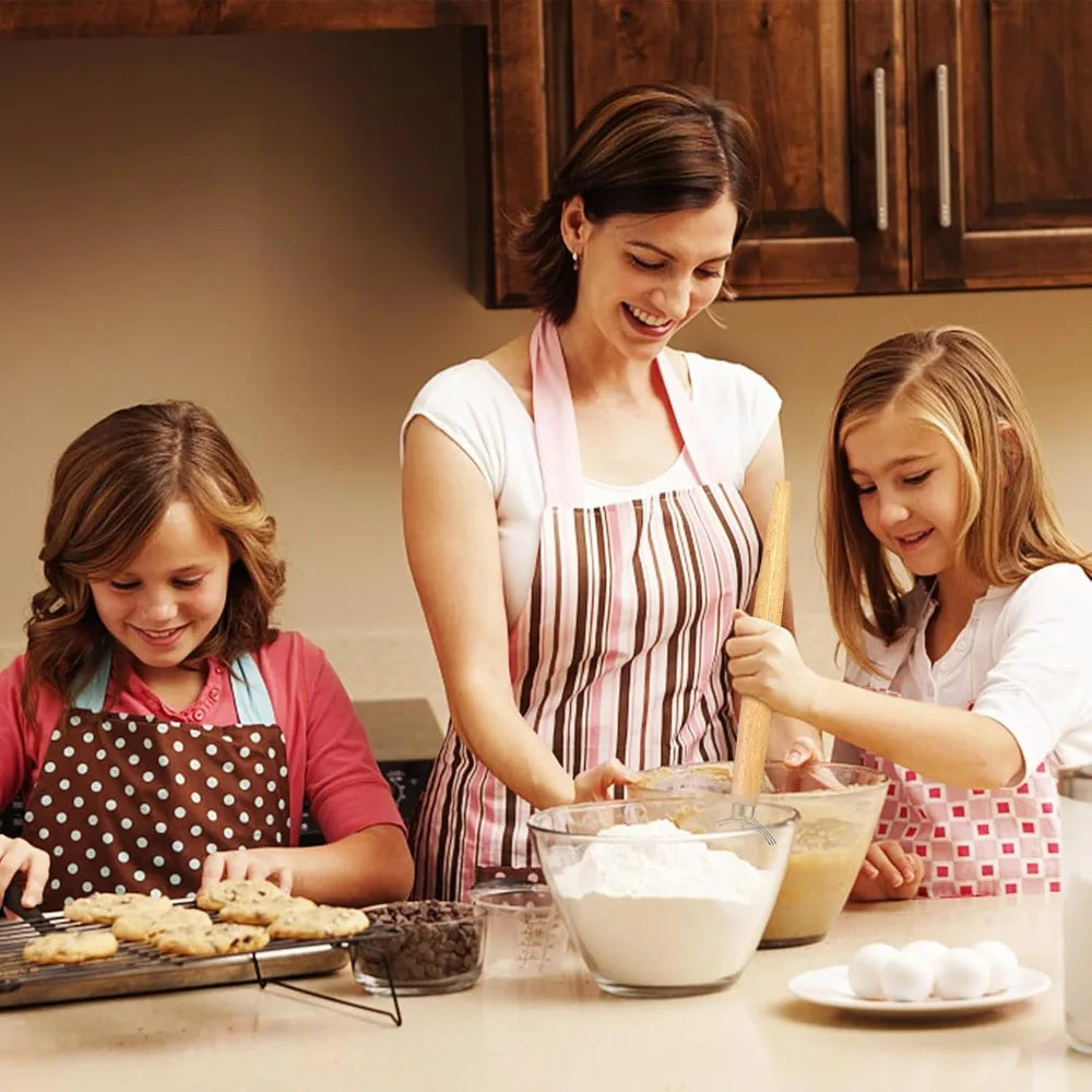 Bread Dough Whisk with Wooden Handle
