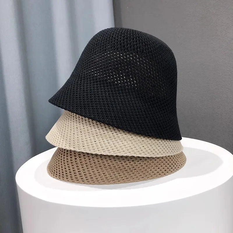 Wide-Brim Bucket Hat
