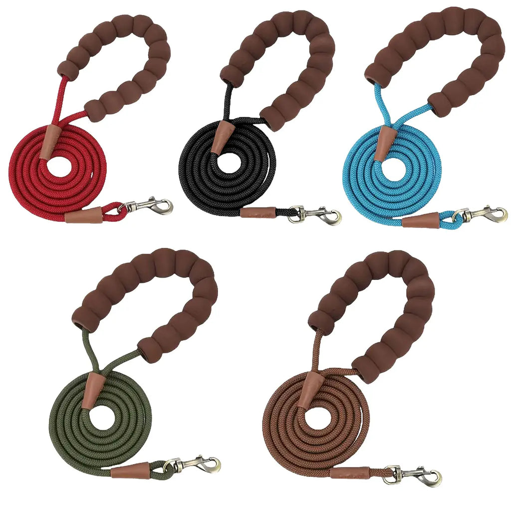 1.5M Rope Dog Leash with Soft Handle