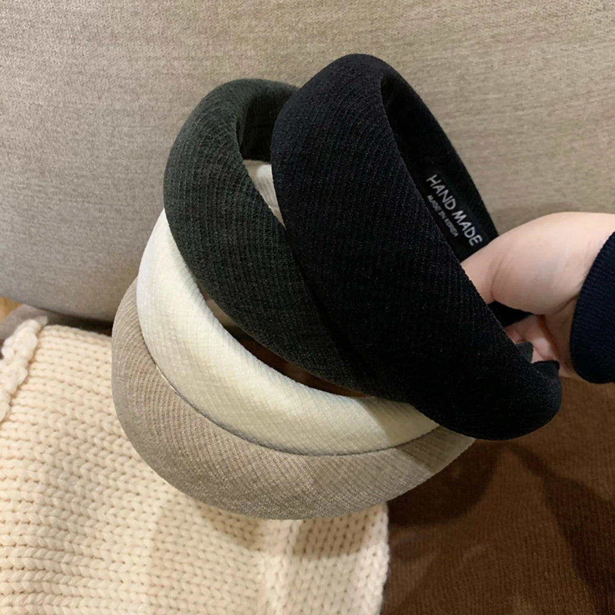 Corduroy Padded Headband