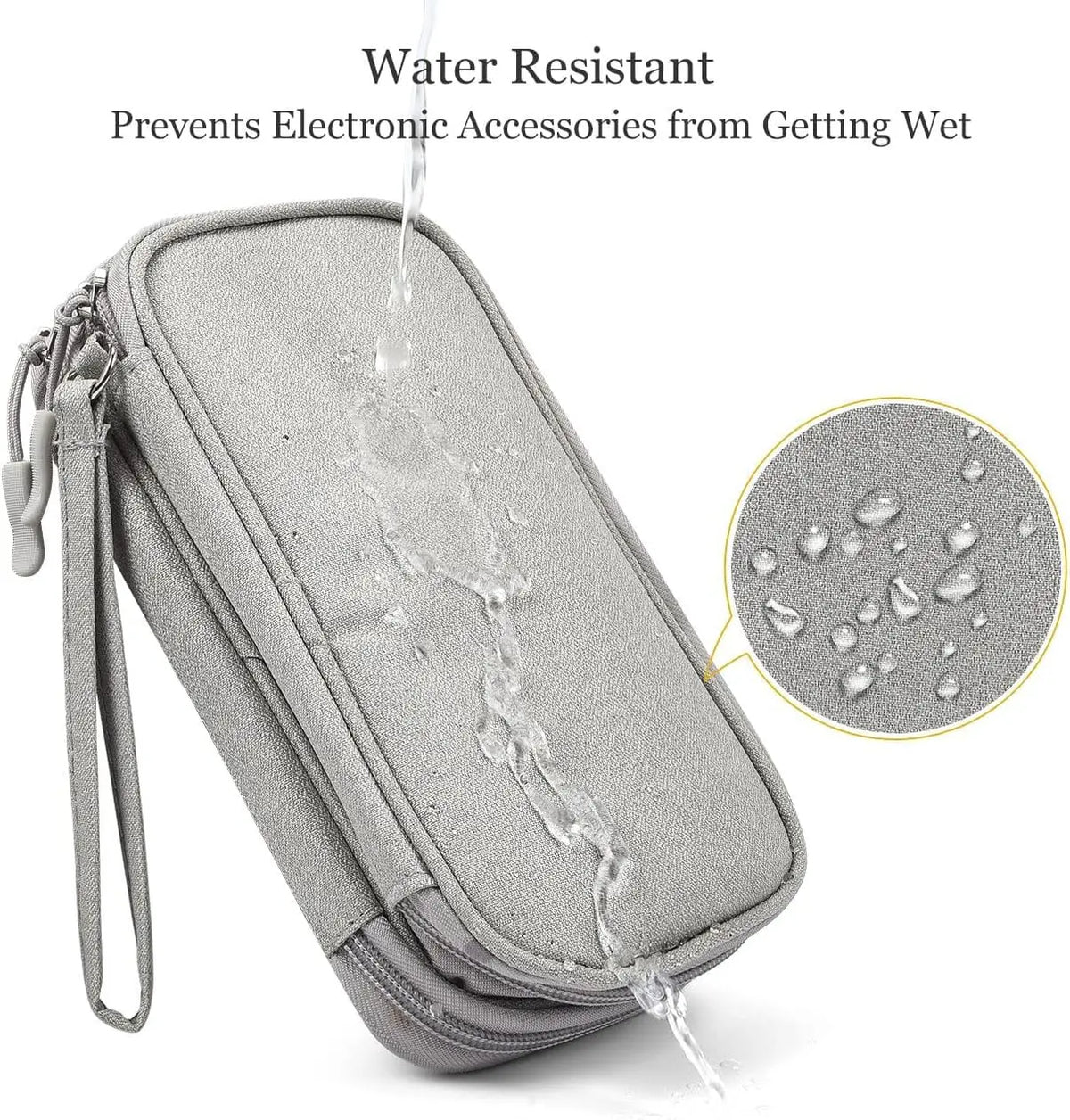 Travel Cable Organizer Pouch