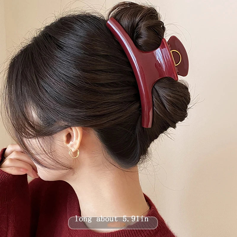 Glossy Large Claw Clip