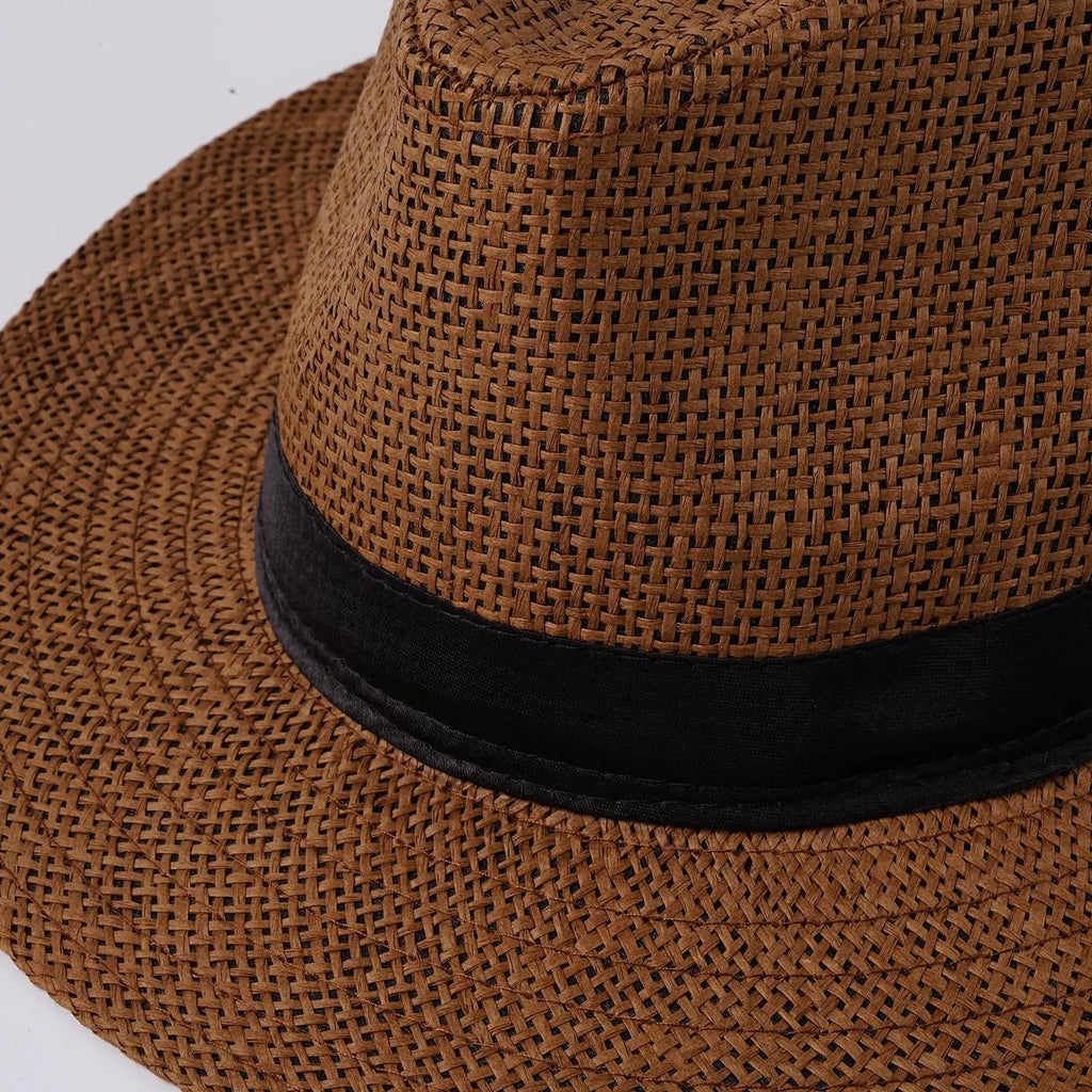 Straw Fedora Hat