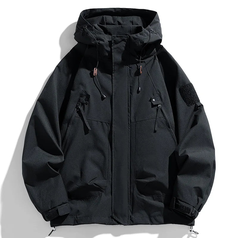 Men's Hooded Windbreaker Jacket