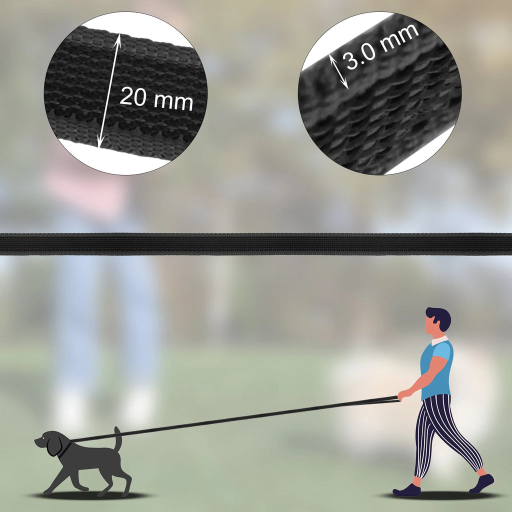 Two-Tone Dog Leash, 1.5M to 15M