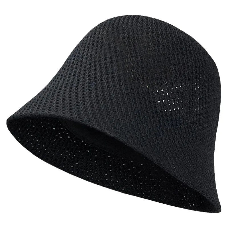 Wide-Brim Bucket Hat