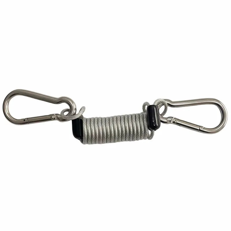 Retractable Steel Wire Keychain
