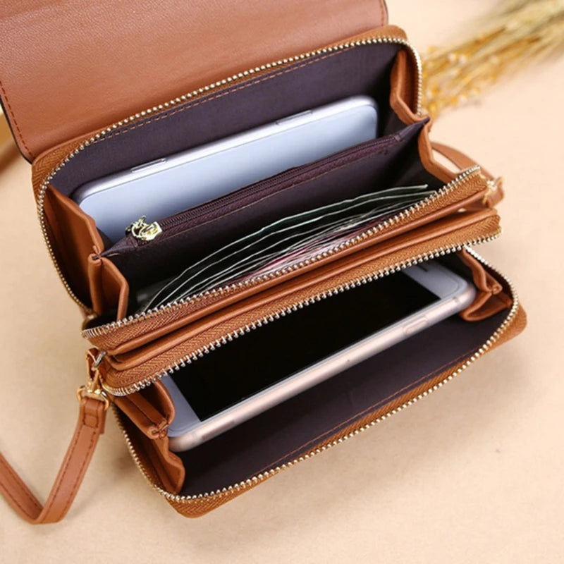 Women's Multi-Card Phone Shoulder Bag