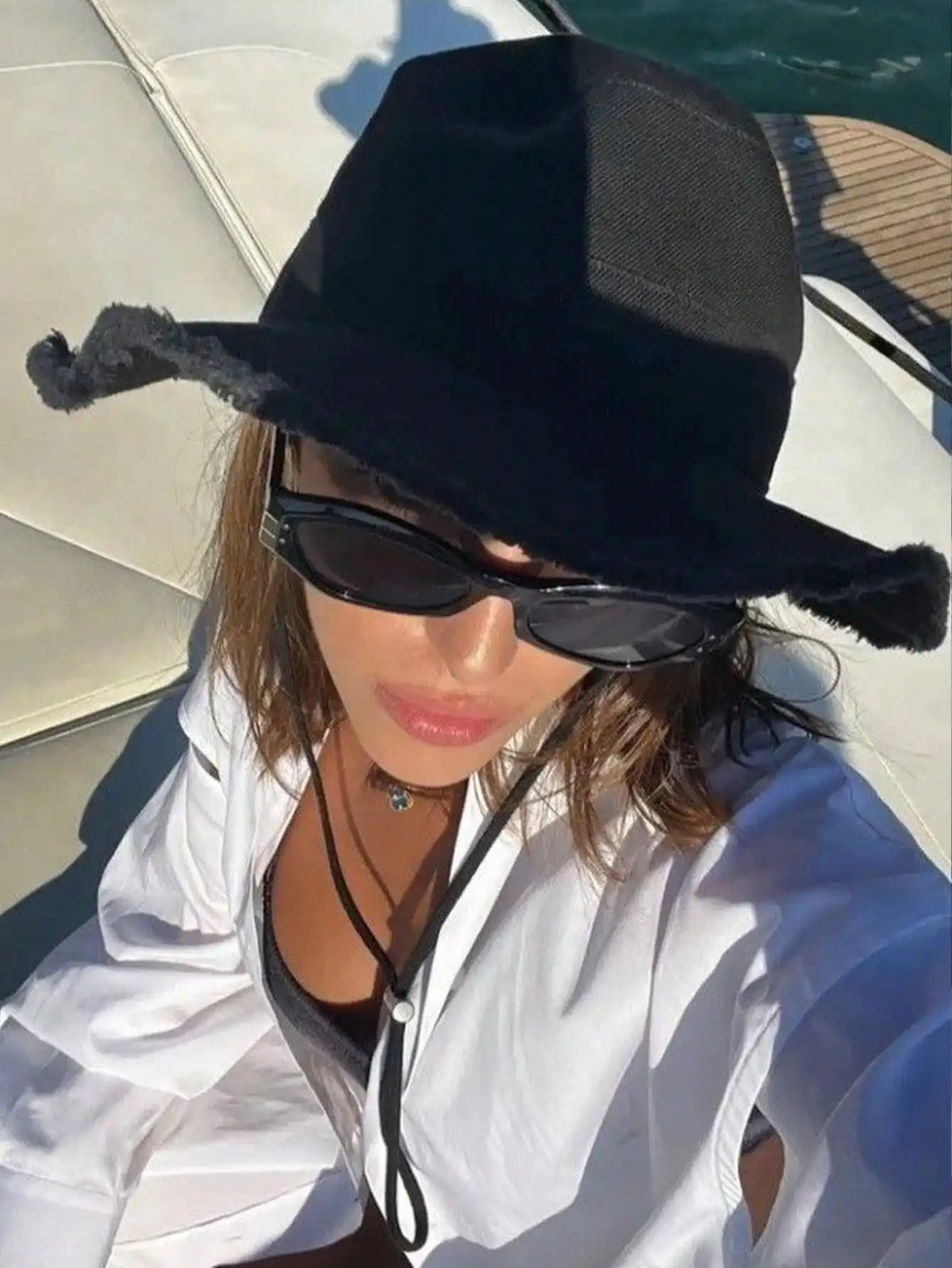 Distressed Bucket Hat