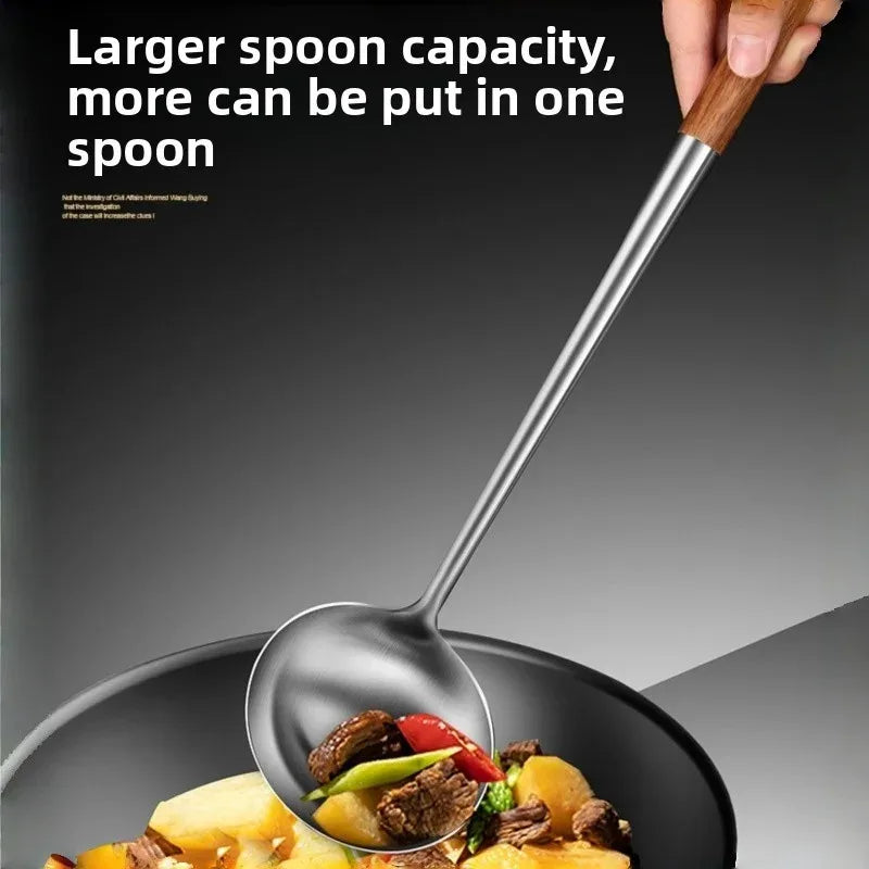 Wok Spatula and Ladle Set