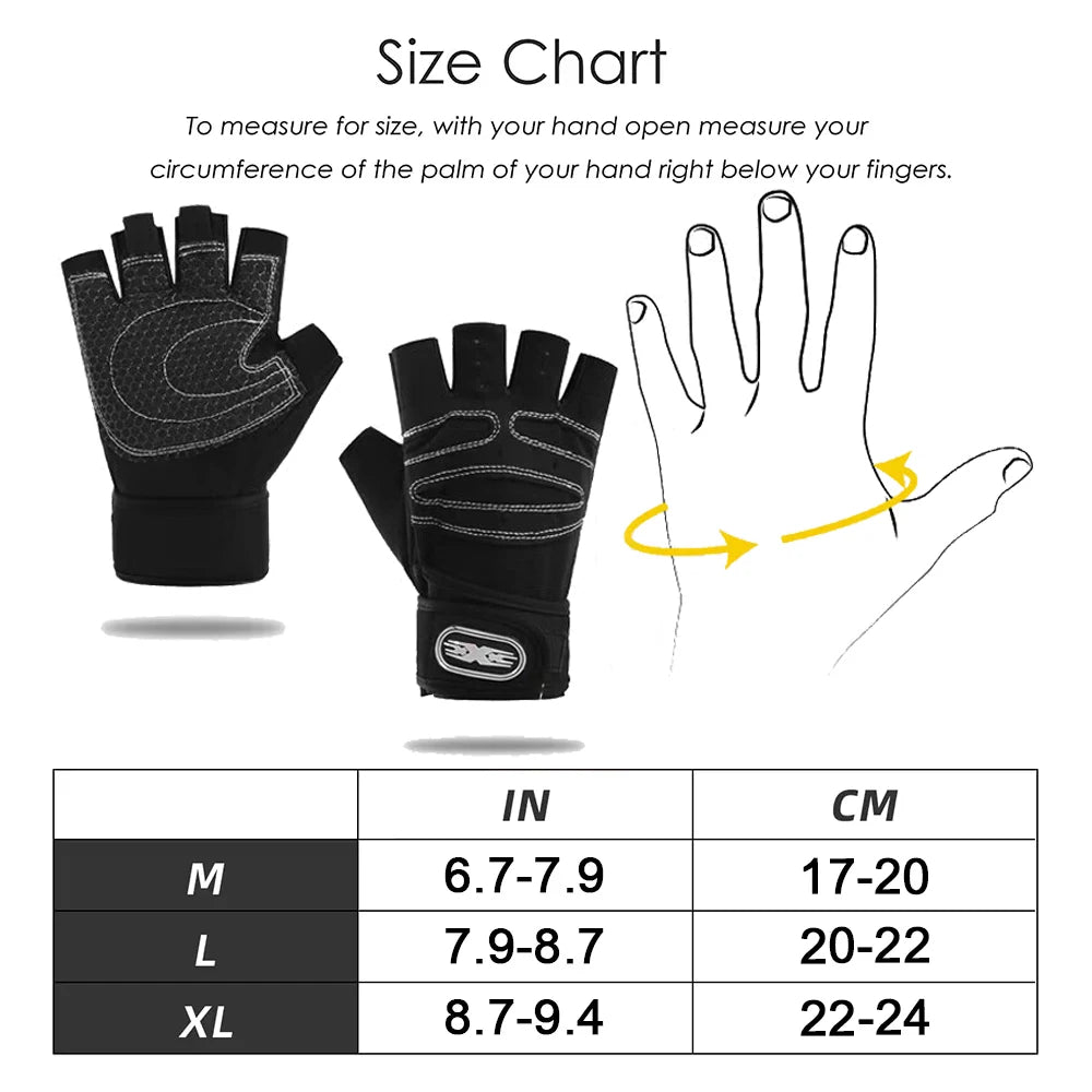 Half-Finger Workout Gloves