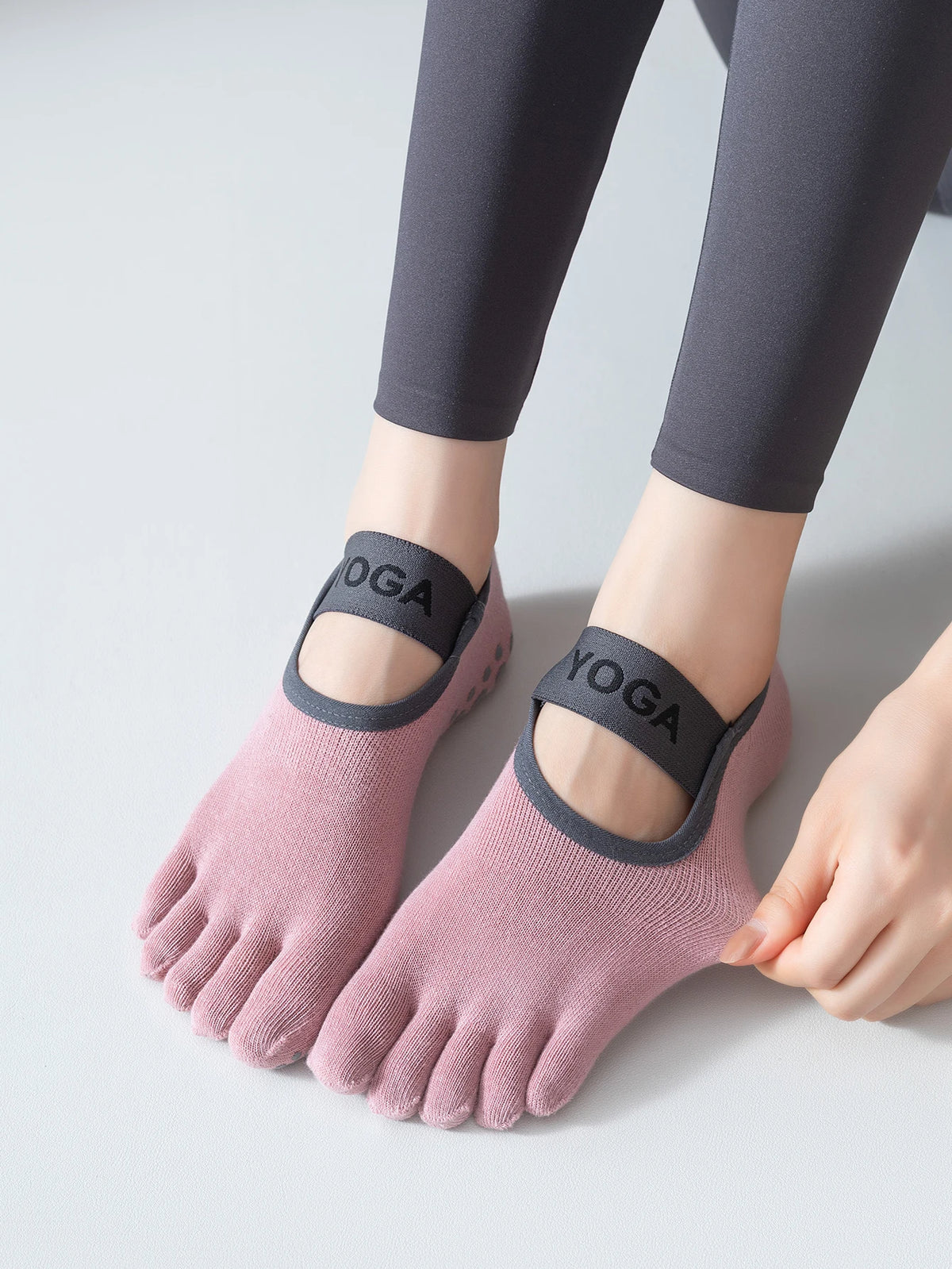 Women's Five-Toe Yoga Socks