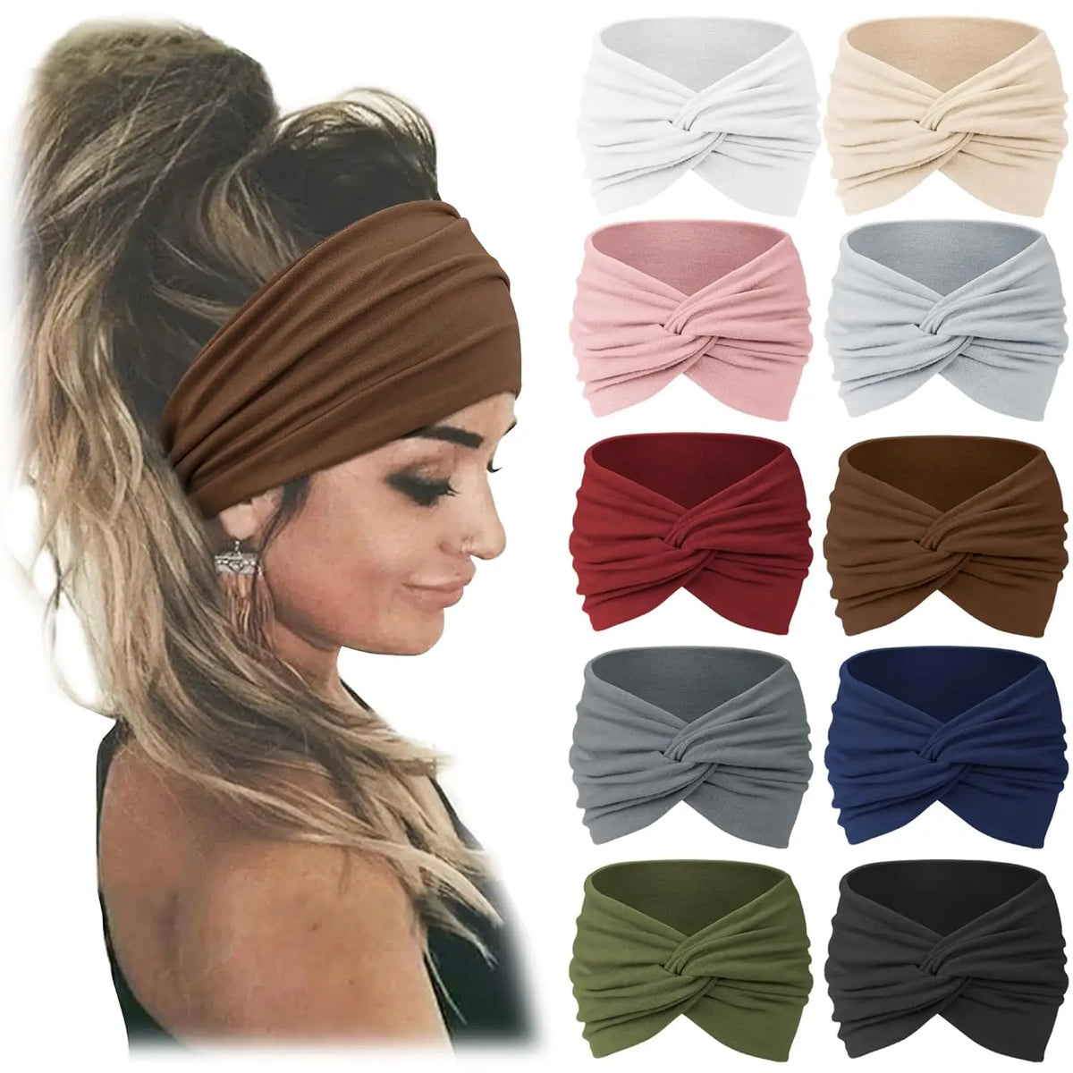 Wide Twisted Headband