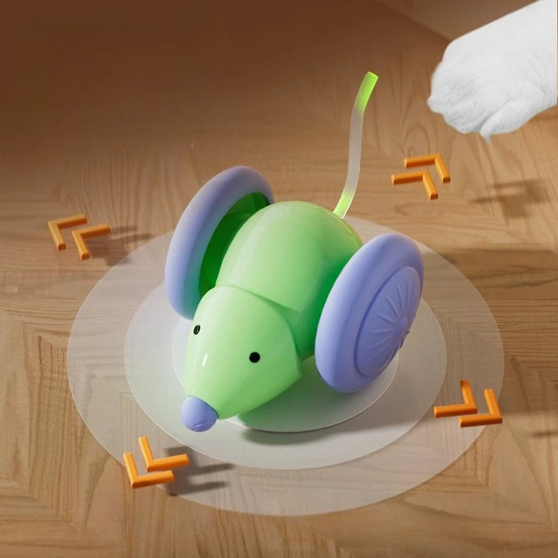 Electric Mouse Cat Teaser Toy