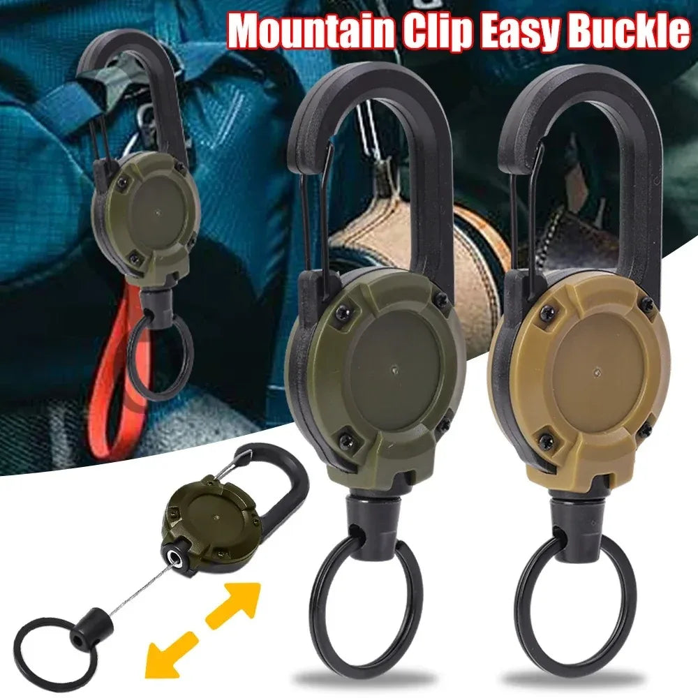 Retractable Carabiner Key Reel