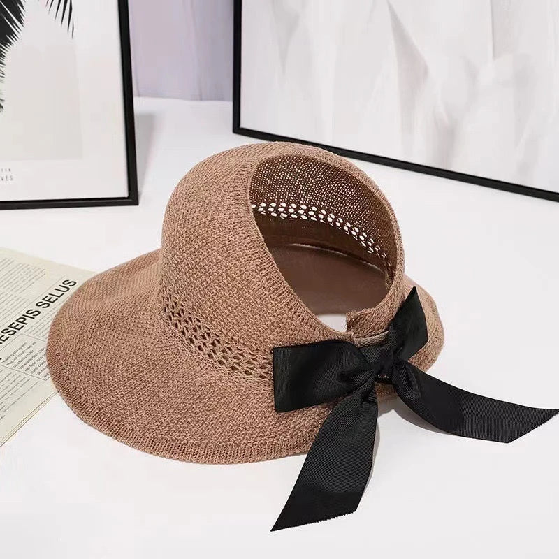 Bow Straw Hat