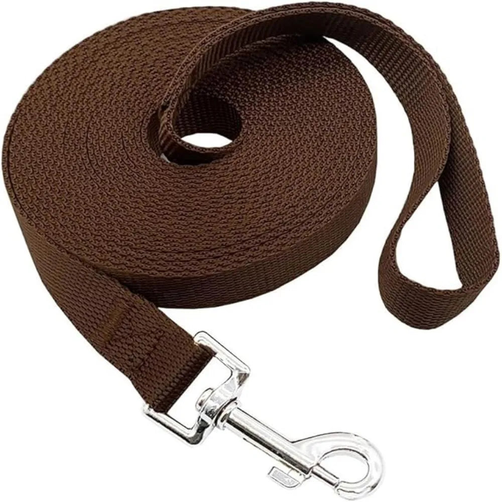 Long Nylon Dog Leash with Stake, 3M