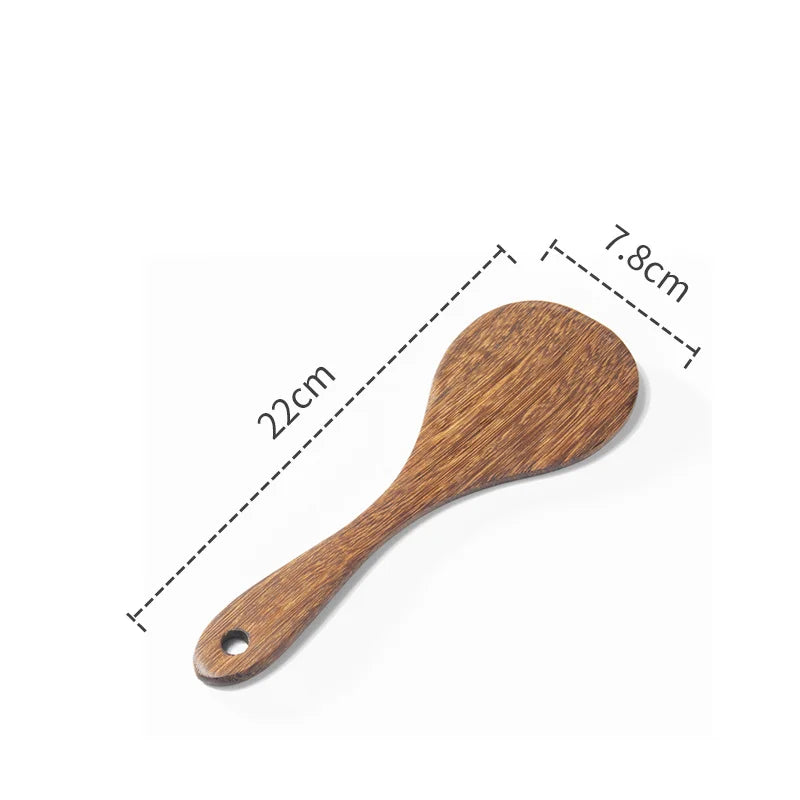 Kitchen Utensils with Wooden Handles