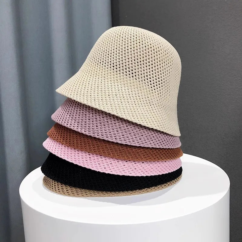 Wide-Brim Bucket Hat