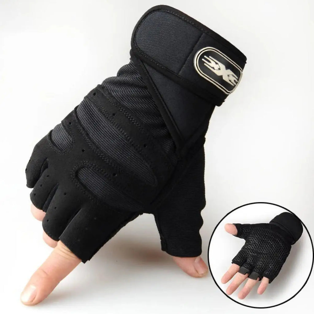 Gym Gloves with Wrist Wrap