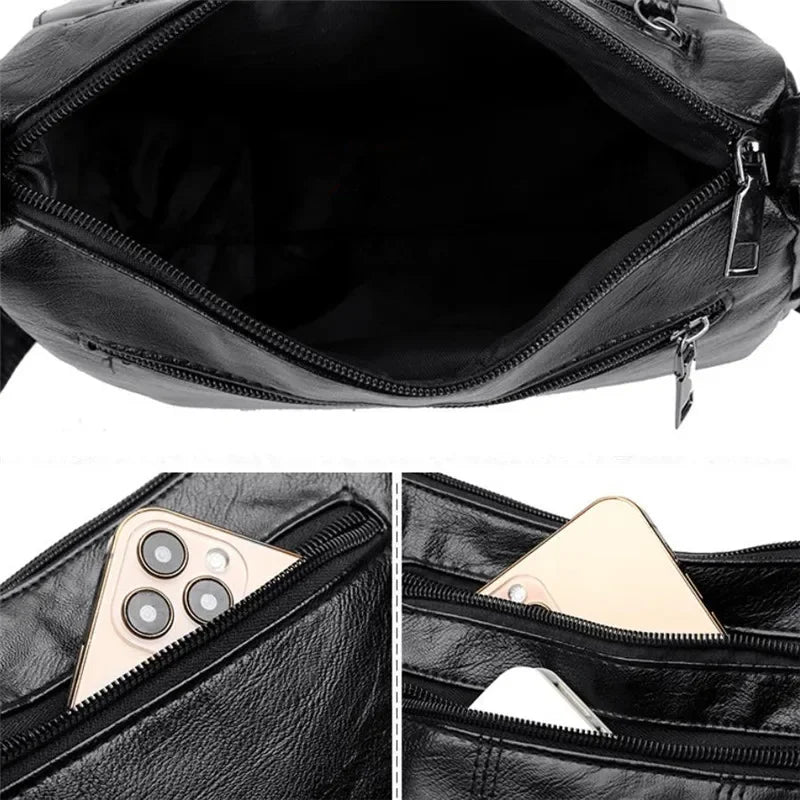Women's Multi-Pocket Crossbody Bag
