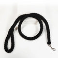 Braided Dog Leash, Black or Army Green