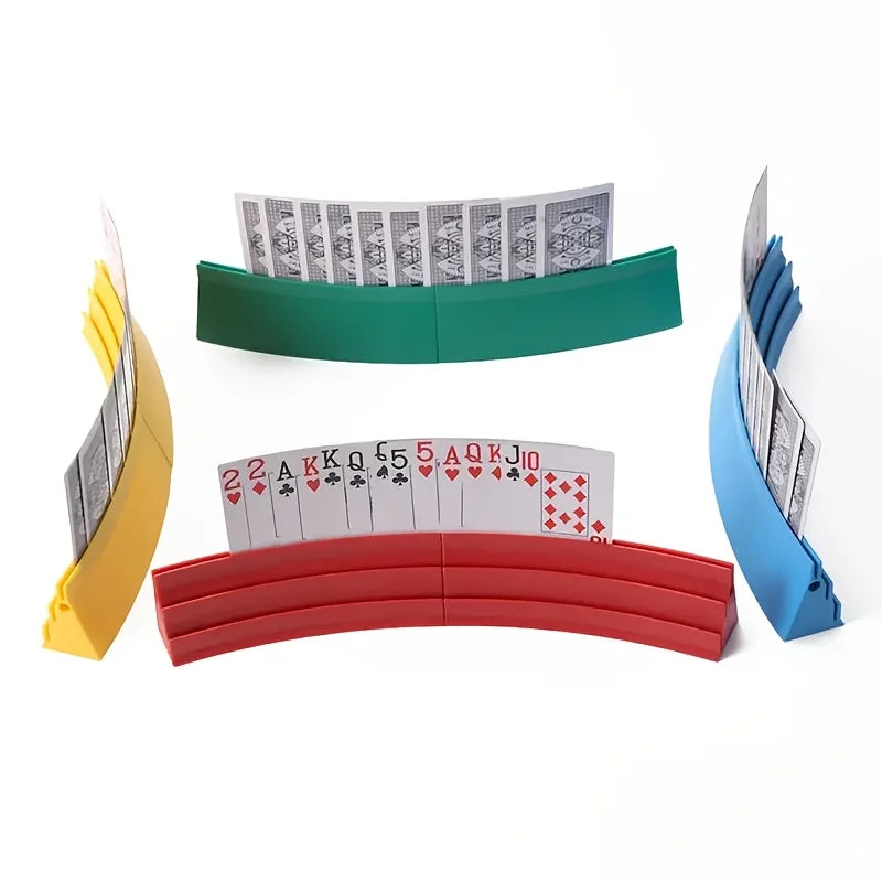 Three-Layer Plastic Card Storage Box