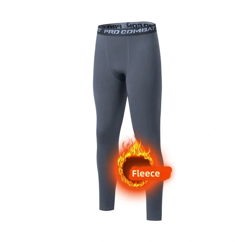 Men's Fleece Thermal Leggings