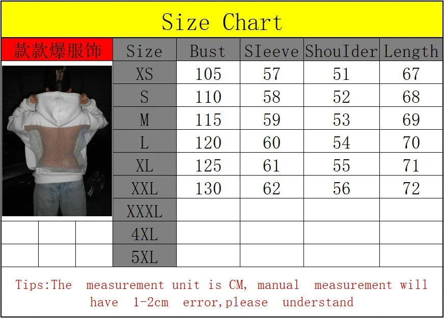 Women's Hollow Mesh Hoodie