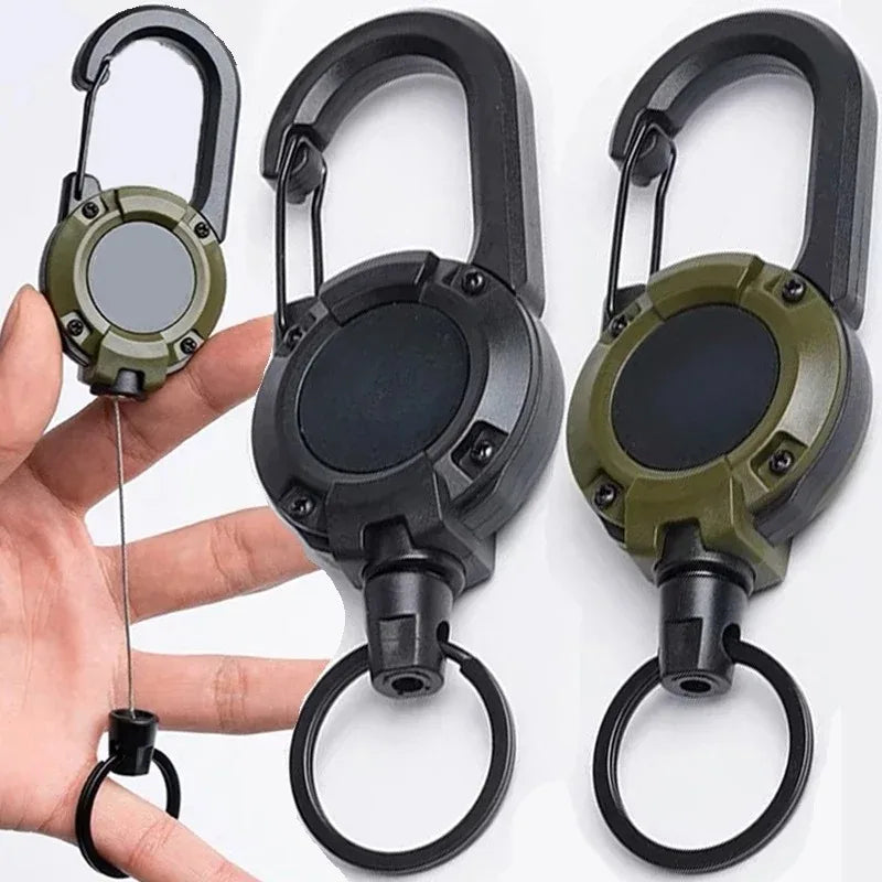 Retractable Carabiner Key Reel