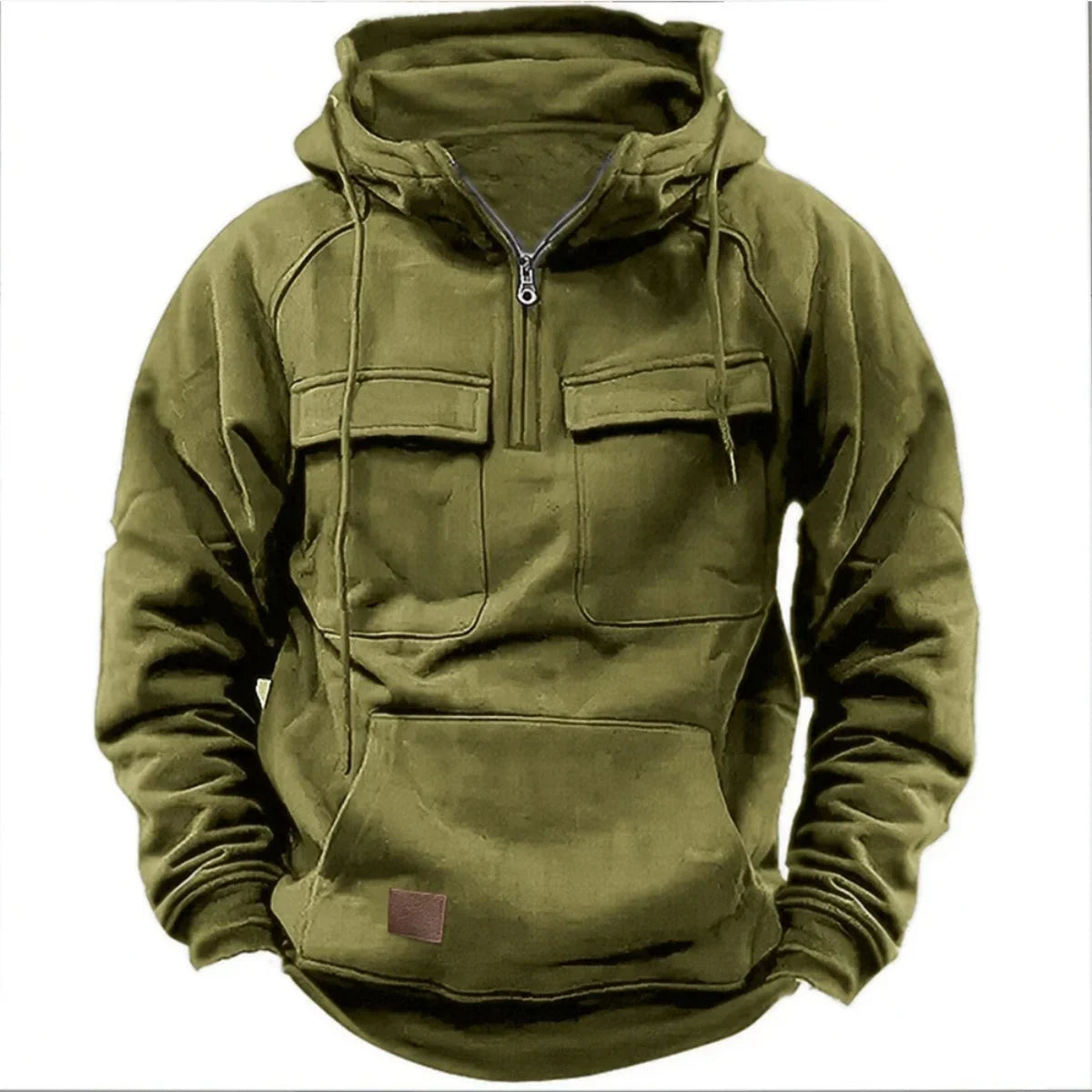 Men's Vintage Half-Zip Hoodie