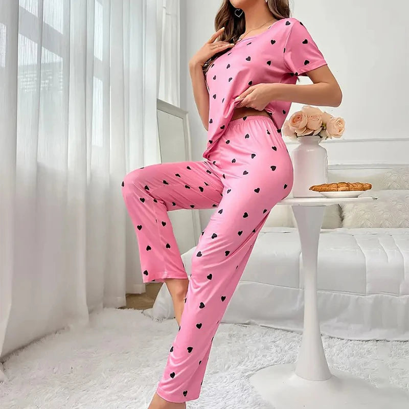 Women's Plaid Pajama Set