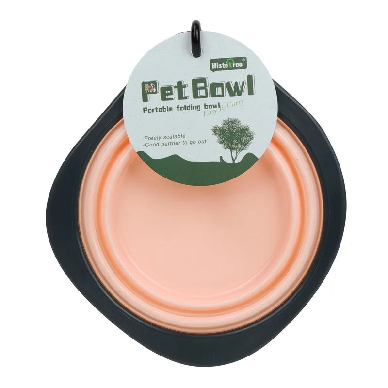 Collapsible Travel Pet Bowl