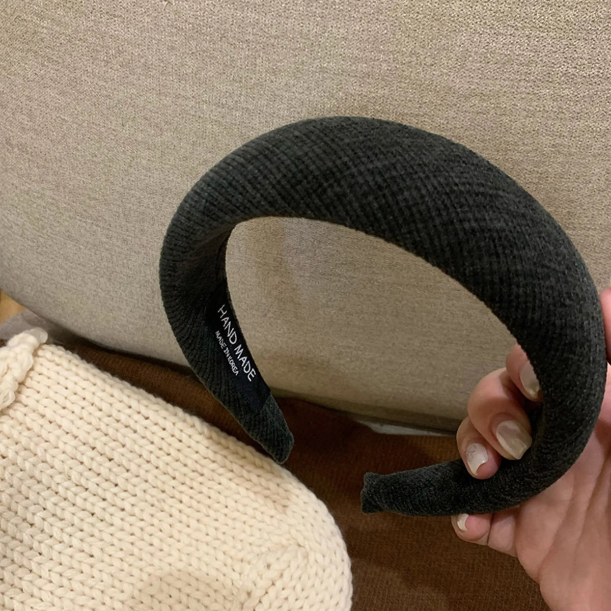 Corduroy Padded Headband